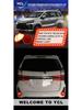 Toyota Corolla Altis 07-10 Veloz Rear Bumper Lights Modification