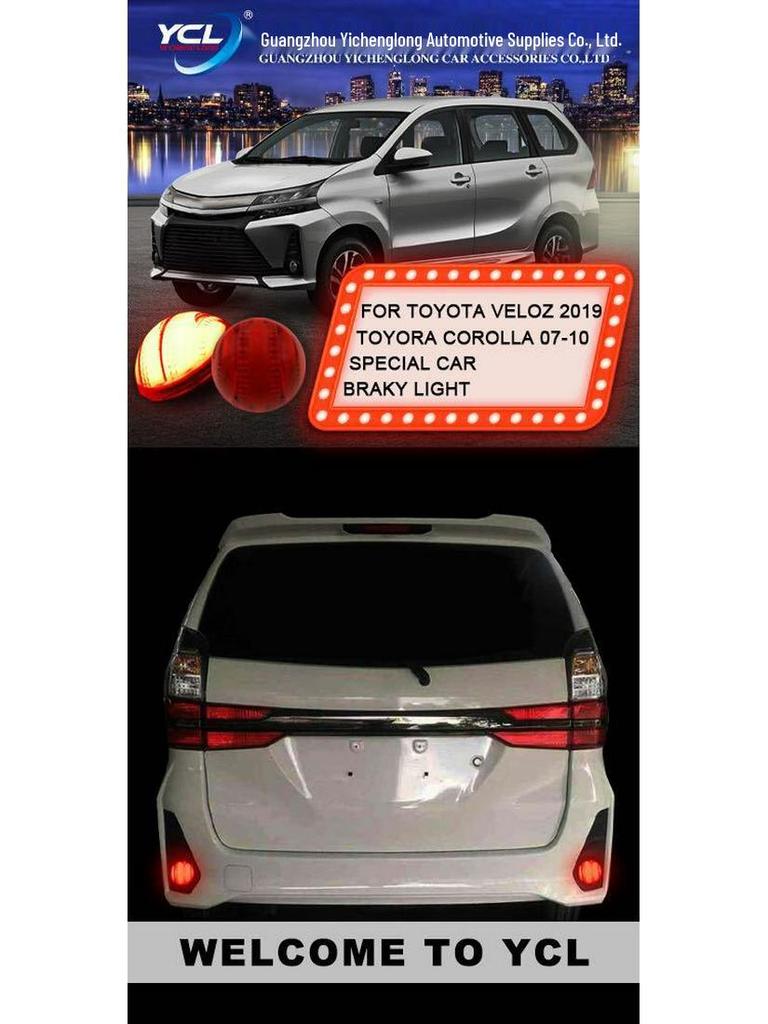 Toyota Corolla Altis 07-10 Veloz Rear Bumper Lights Modification