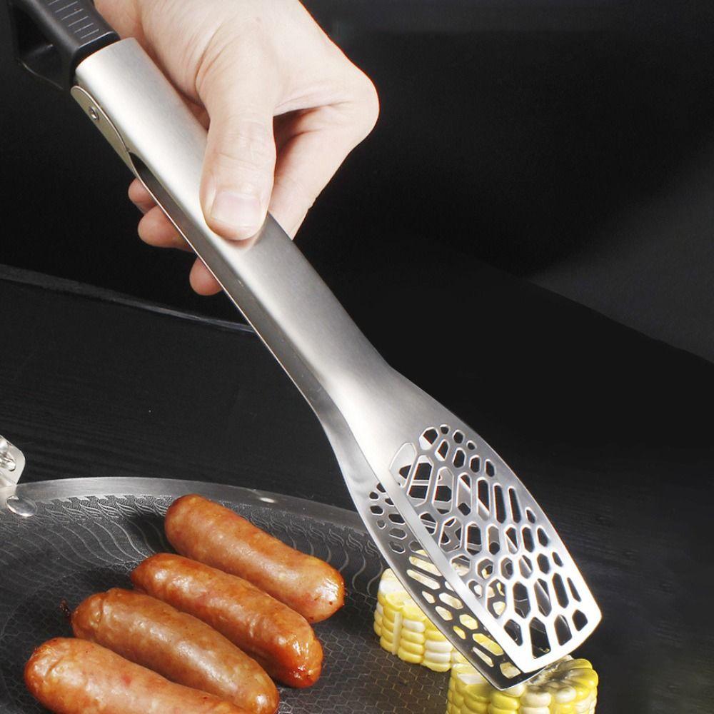 Anti-scalding Barbecue Clip Heat Resistant Cooking Clip Multipurpose Food Tong  Kitchen