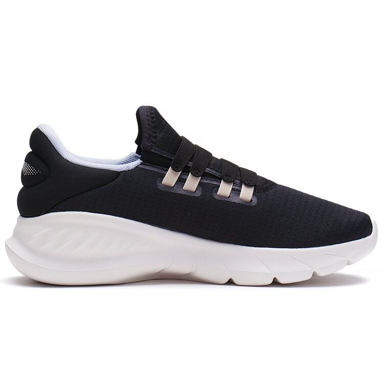 Li-Ning Eazgo Shock Absorption Low-Top Running Shoes Women Sneaker Black ARES028-1