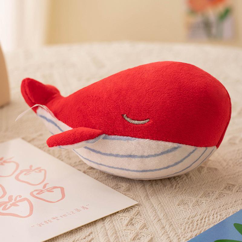 Porpoise & Whale Plush Keychain: Dolphin Doll Bag Charm Stuffed Animal