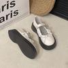 Japanese sweet bow small leather shoes women's 2025 spring and summer new retro British style Mary Jane women's single shoes