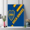 Boca Juniors logo Pattern  3pcs 100% Round Full Drill 5D DIY Diamond Painting Embroidery Cross Stitch Rhinestone Décor