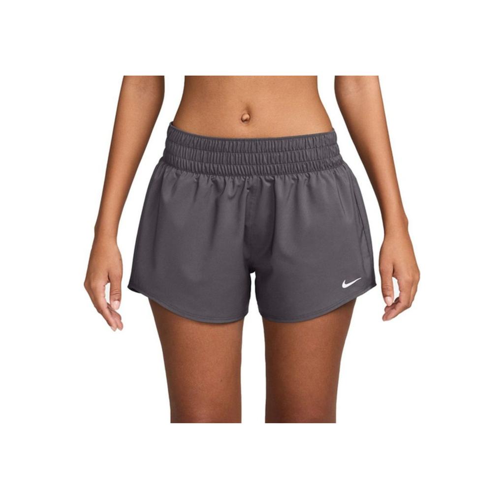 Nike Solid Color Elastic Casual Shorts Women shorts Brown DX6011-036