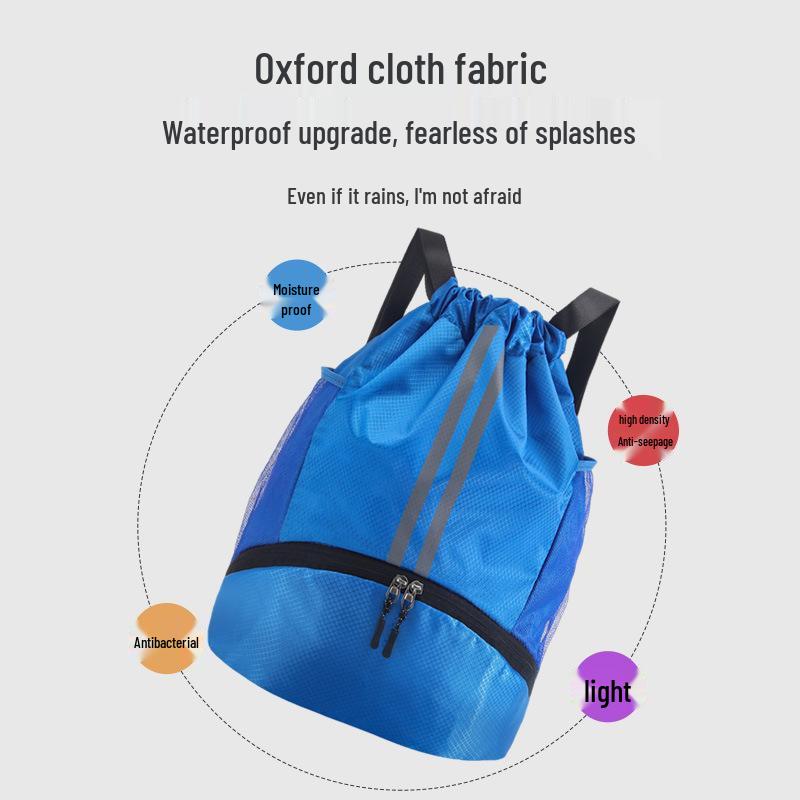 Multifunctional Waterproof Sports Backpack - Large Capacity, Lightweight for Basketball & Outdoor Travel