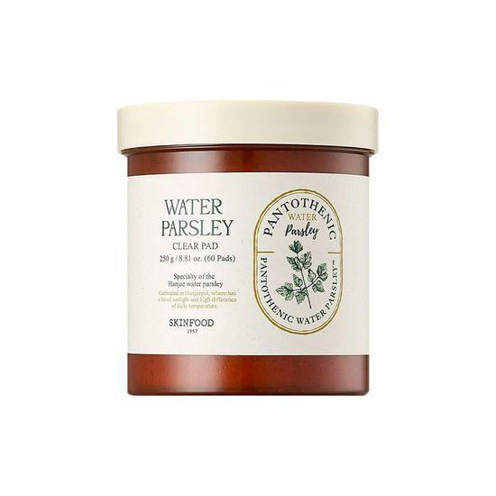 SkinFood Minari Clear Pads 60 Sheets (+10 Sheets Free)