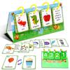 129 Visual Word Education Desktop Cards Early Education Enlightenment Picture and Text Cognitive Cards Parent-child Interaction Cards