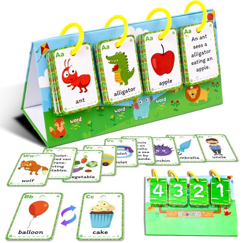 129 Visual Word Education Desktop Cards Early Education Enlightenment Picture and Text Cognitive Cards Parent-child Interaction Cards