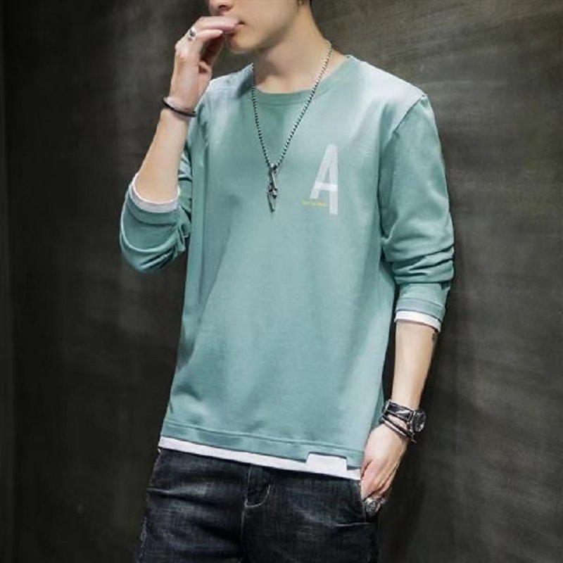 Men's 2023 Autumn Loose Long-Sleeve T-Shirt