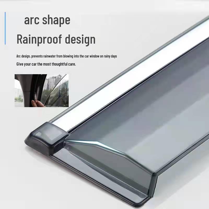 Volkswagen Tiguan (09-21) Door Rain Visor Shield - Modified Decoration