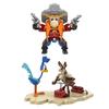 MOC-214247 Roadrunner and Wile E Coyote Building Blocks Model US Anime YOSEMITE SAM Figure Bricks Assembly Toys Kids DIY Gifts