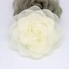 Elegant High-End Silk Camellia Brooch for Ladies