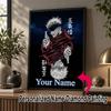 Custom Name Satoru Gojo 5D Diamond Painting Personalized Full Drill Diamond Art Kit Gift