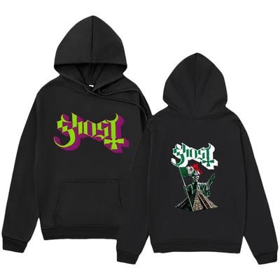 Ghost Band Hoodies Itroble Art Graphic Sweatshirt mit Kapuze Winterkleidung Damen Mode Manga Tops Kpop Streetwear Herren Unisex