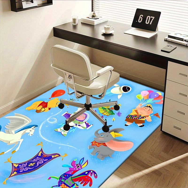 Office Rug Fantasy Characters Theme 3D Printed Anti-Slip Rug-Machine Washable for Living Room