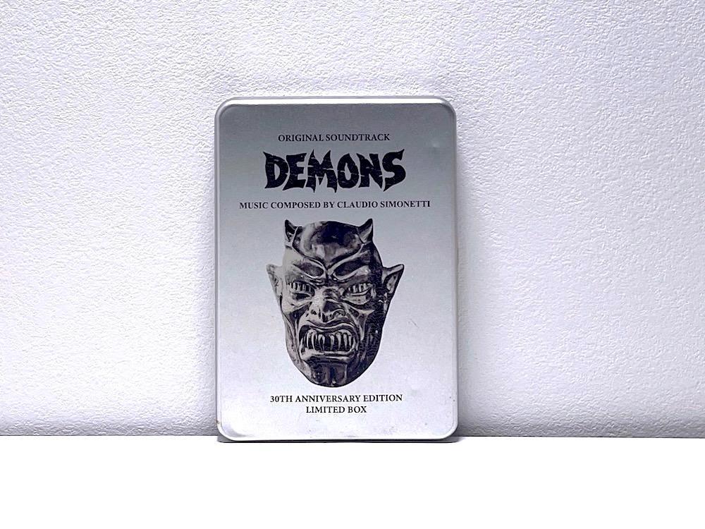 

[USED] Includes Out of Print CD DEMONS Soundtrack 30th Anniversary Can BOX