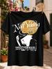 Neil Young Live Met Zanger Silhouet Volle Maan En Shakespeare Theater 22 Januari 1971 Concert Unisex Alle T-shirts
