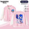 Hedgehog Sonic Boys' Baseball Jacket 2025 Spring/Autumn Kids Casual Top in Medium/Large Sizes