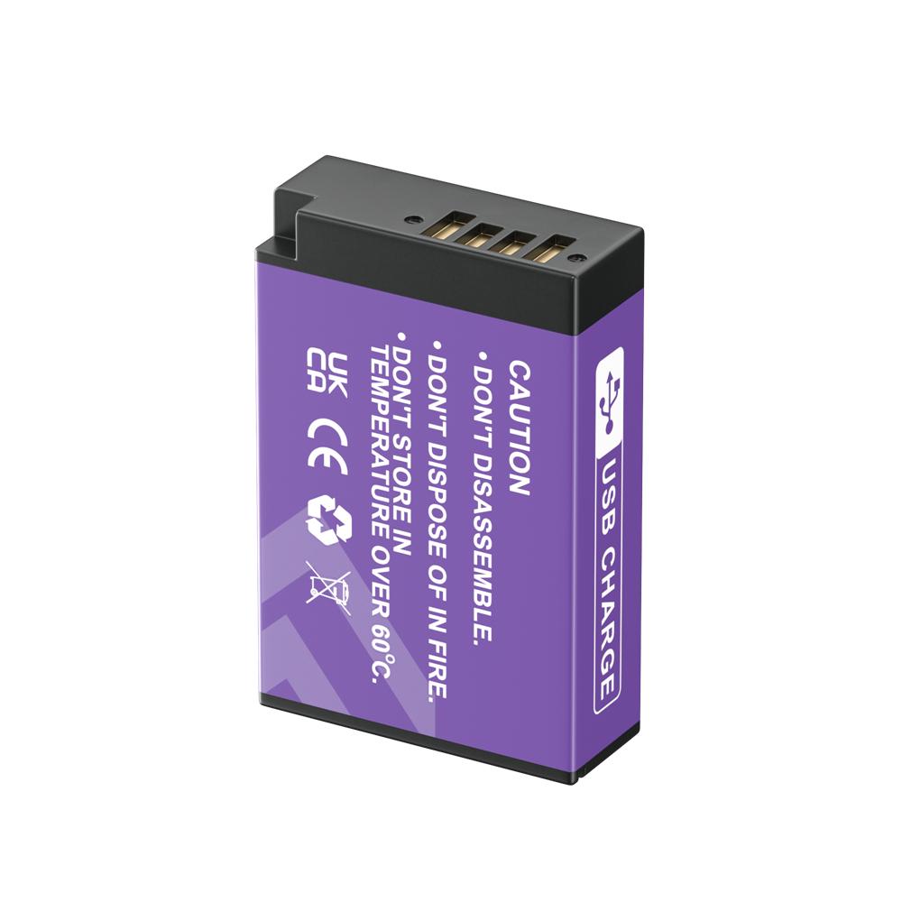 PALO Nová baterie LP-E17 LPE17 LP E17 Typ C nabíjení 1800 mAh pro Canon EOS RP 200 250D M3 M5 M6 750D 760D T6i T6s 800D 8000D 77D Kiss X8i