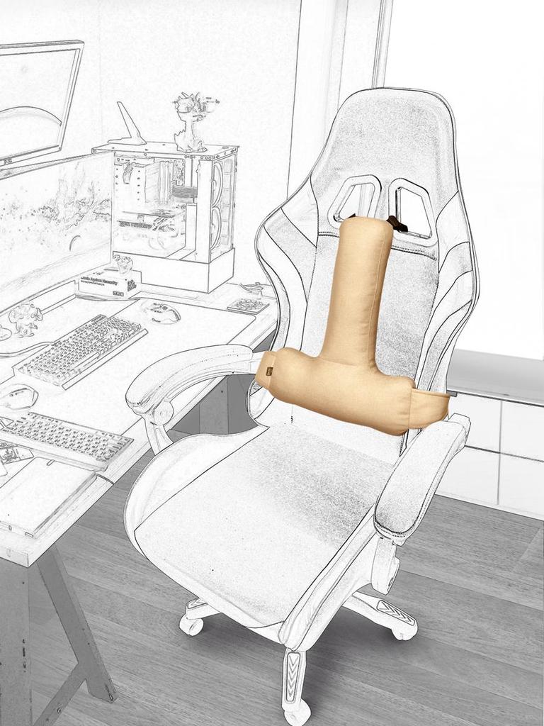 Ekkoseat Cuscino lombare, a forma di T