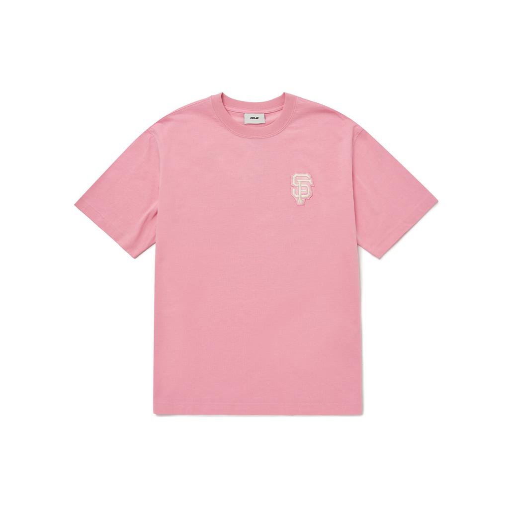 New MLB CITY LIFE T Shirt Unisex Pink 3ATSC0124-14PKS
