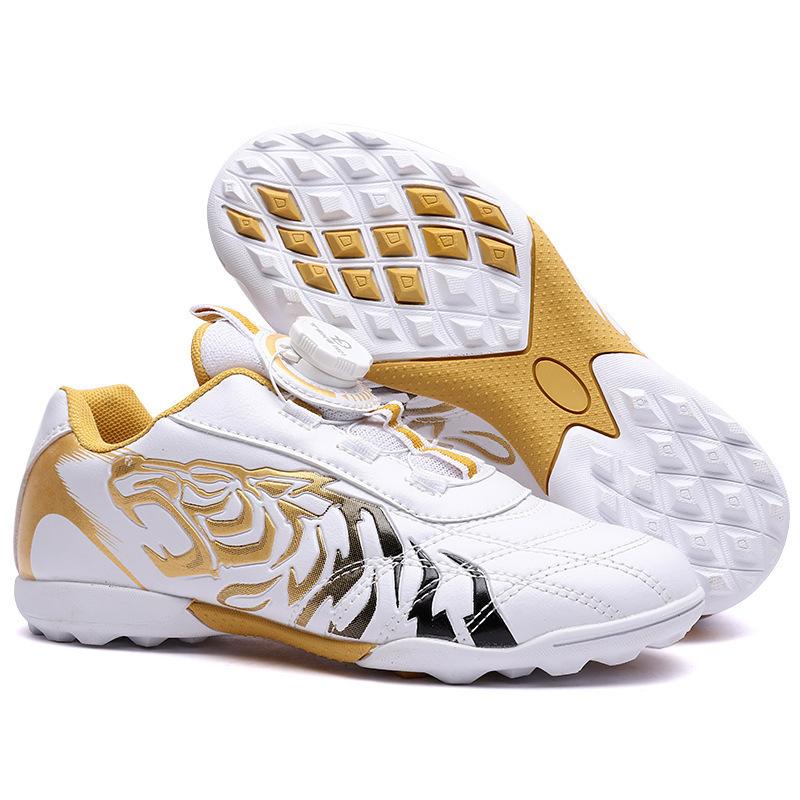 Football Shoes Children's Men's and Women's Knob Direct Sales Training Artificial Grass Low-top Sports Shoes 2025 Long Nails One Piece Factory