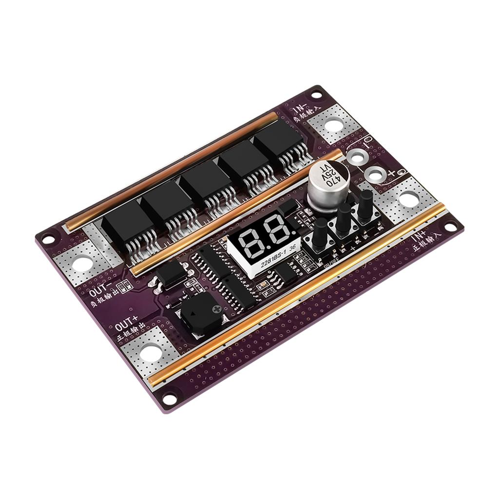 99 Gears of Power Adjustable Mini Spots Welding Machine Control Board for Welding Cylindrical Lithium Battery Nickel