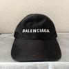 Used BALENCIAGA hat cap black black
