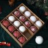 6cm Ball Pendant Plush Foam Balls Personalized Christmas Tree Decor Party Favors