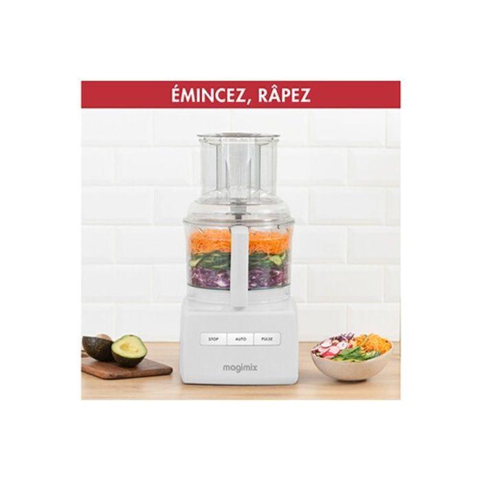 Robot multifonction magimix 18590f cs5200xl - blanc - 3,6l - 1100w - accessoires inclus