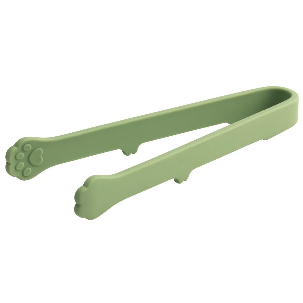 1Pc Creative Japanese Cat Paw Shape Silicone Mini Snack Food Tongs Non-slip Handles BBQ Bread Ice Cube Clip Kitchen Accessories