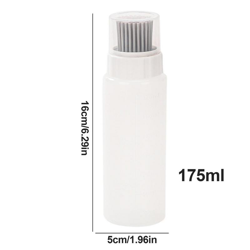 Silikon BBQ Ölpinselflasche Brot Gebäckpinsel Backutensil Würzsoßenpinsel Küchen Kochgadgets 175ml 350ml