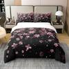 Warm Animated Down Comforter Set Bedding Set 3-piece Duvet Cover Set