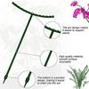 2/4/6PCS Plastic Plant Support Pile Frame Greenhouse Arrangement Semicircle Fixed Rod Indoor Flower Plant Vine Climbing Bracket