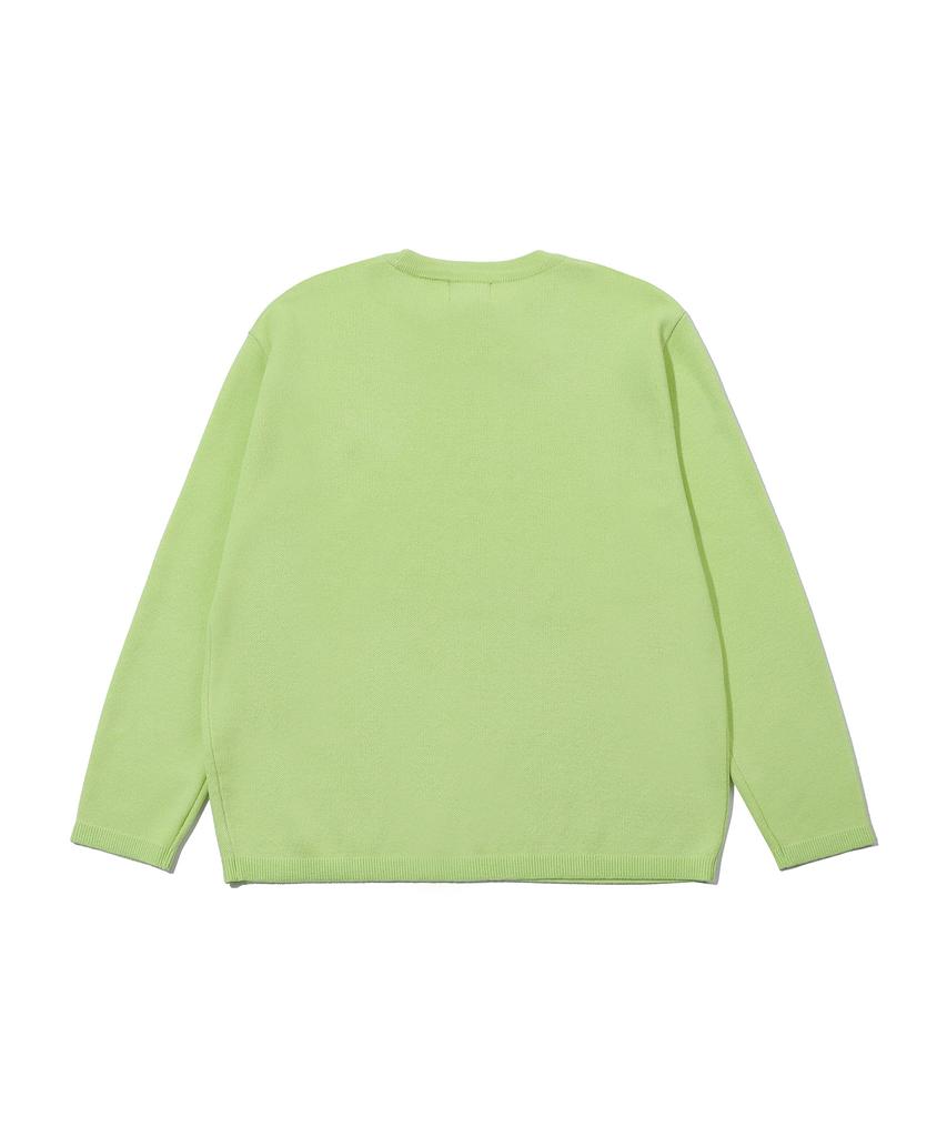 BEENTRILL Tech Standard Wool Comfort Fit Knit (Neon Yellow)