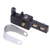 Erhu Tailpiece with Adjustment Wheels Metal Accessory Sturdy for Tuning, Luthier