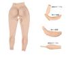 Silicone Pants for Feminized Feminine Cropped Natural Skin Tone [Sinken] Crossdressing, Male, Features, Length,