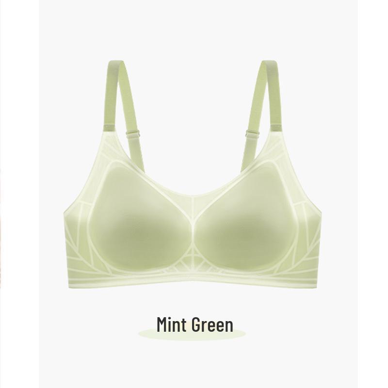 Ice Silk Ultra-Thin Breathable Seamless Summer Bra - Soft Support, Bare Feel, No Ride-Up, Lifts & Gathers