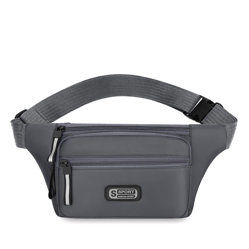 New Multi Functional Men's and Women's Sports Pocket Portable Cashier Business Chest Bag Commuting Simple Shoulder Messenger Bag