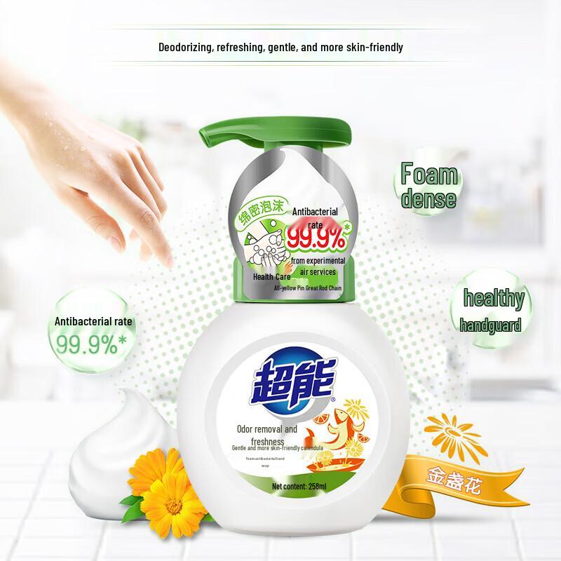 

Chao Neng Odor-Removing Fresh Foam Antibacterial Hand Soap