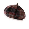 2025 Retro Karomuster Baskenmütze - Unisex Malermütze für Herbst/Winter, Warm & Modisch