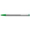 LAMY Ballpoint Stainless Officially Imported Pen, Oil-Based, Logo, Steel, Green, L205GN,