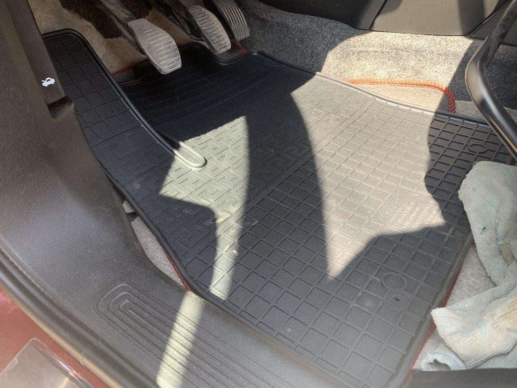 Rubber Mats (Polytep) 4 Pcs, Light Rubber Smell for Peugeot Bipper