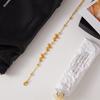 Youthway Classic Horse Charm Bracelet For Women Minimalist 18K Gold Plated Stainless Steel Bracelet Simple Fashion Jewelry Gift