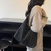 Vintage Große Kapazität Tasche Damen Leopard Muster Tragetasche Umhängetasche