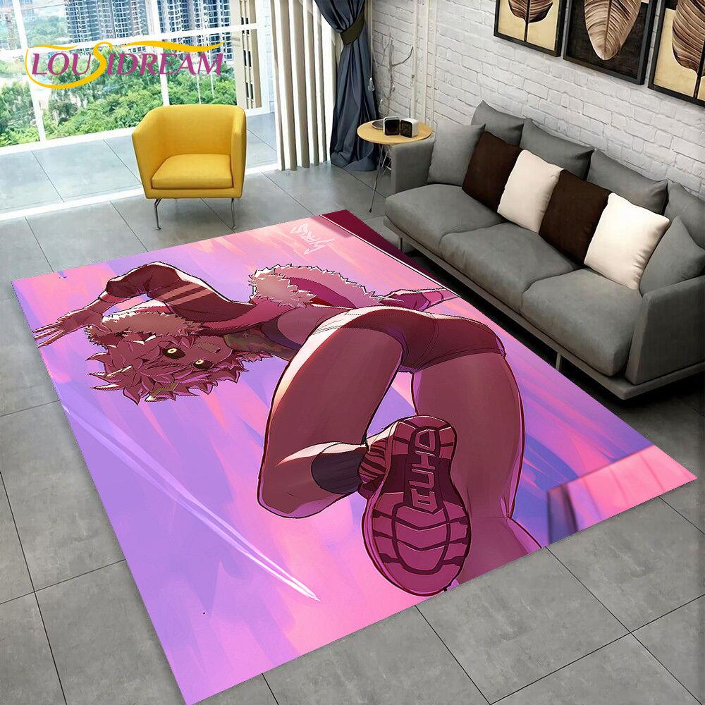 My Hero Academia, Japan Anime Area Rug,Carpets Rug for Living Room Bedroom Sofa Doormat Decoration,Kids Play Non-slip Floor Mat