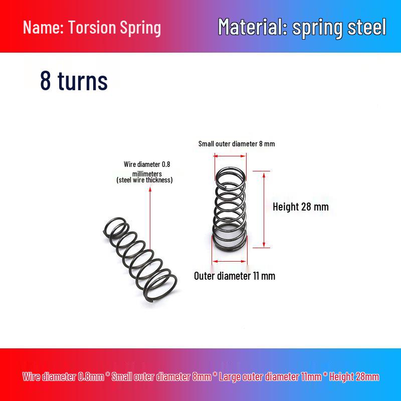 Stainless Steel Pagoda-Shaped Trapezoidal Compression Spring for Battery