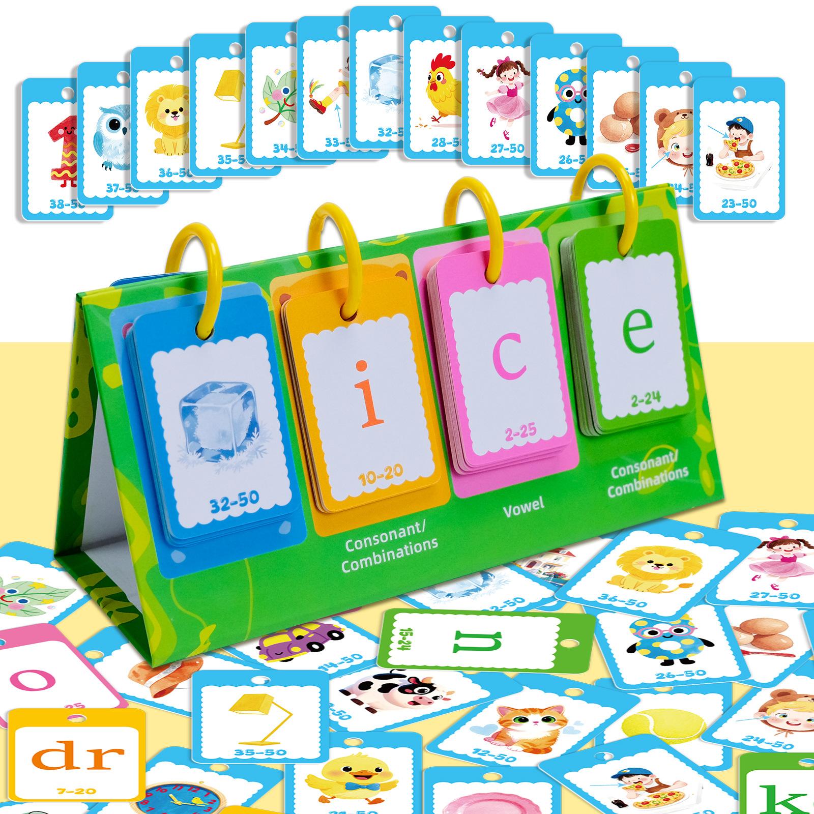 

119 Word Group Word Game Desktop Card Children S Learning Cartoon Flash Card Parent-Child Interactive Card