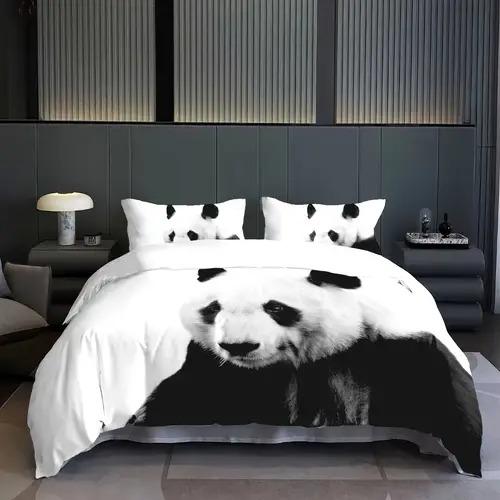 

Одеяло Мультяшная Панда Мультяшная Панда Тема Фона Подходит Для Детей Детей И Взрослых Мягкое И Дышащее Comforter (quilt)-EU Single(135*200cm)3pcs