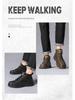 Herren 2025 Vintage-Stil High Top Herbst Lederstiefel mit Seitenreißverschluss & dicker Sohle